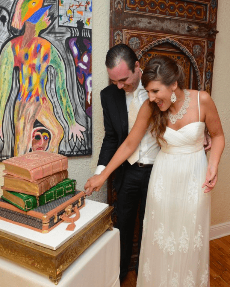 Vows and Speeches' writer Ben Pollara at his wedding.